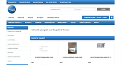 Desktop Screenshot of laborgeraete-muenchen.de